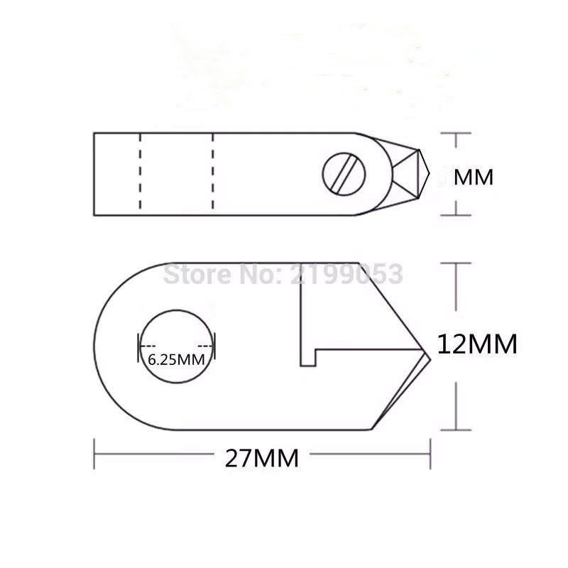 High Accuracy  120 Degree 0.3mm Posalux Diamond Tools